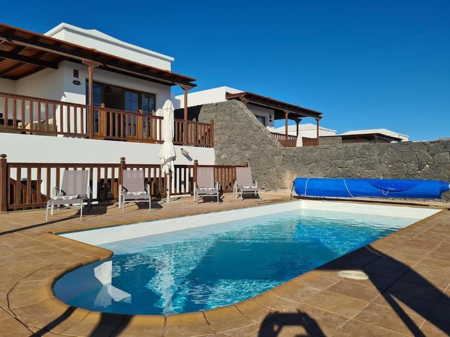 פלאיה בלנקה Luxury 4-Bedroom Villa With Heated Pool + Sea View מראה חיצוני תמונה